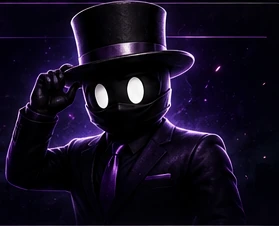The Whatnot Productions top-hat character